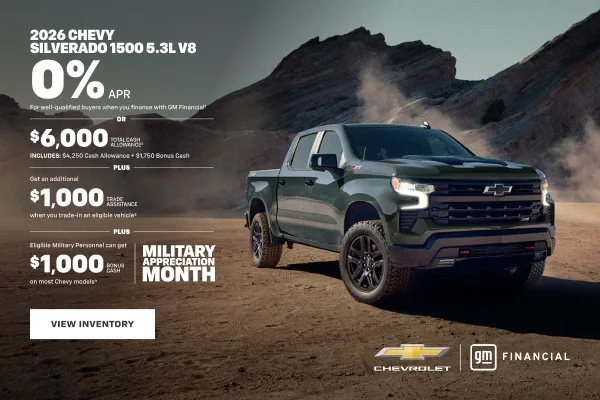 2026 Silverado 1500