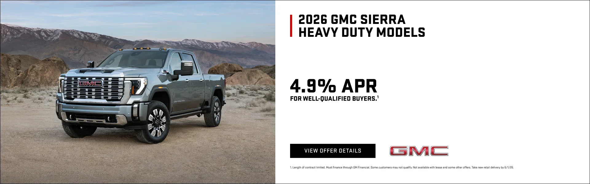 2026 Sierra Heavy Duty Models