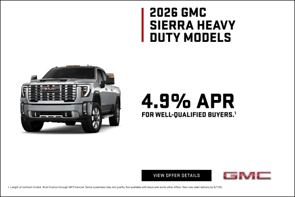2026 Sierra Heavy Duty Models
